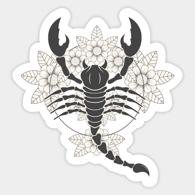 Scorpio Zodiac Sign Sticker by Utopia Shop